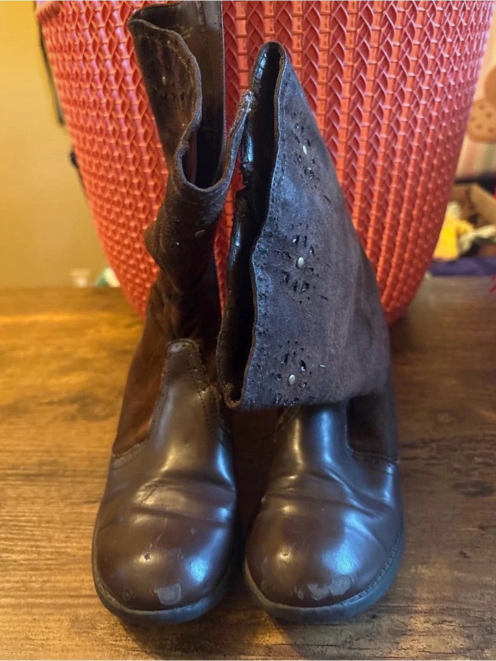 Arizona Jean Company Dark Brown Kids Boots